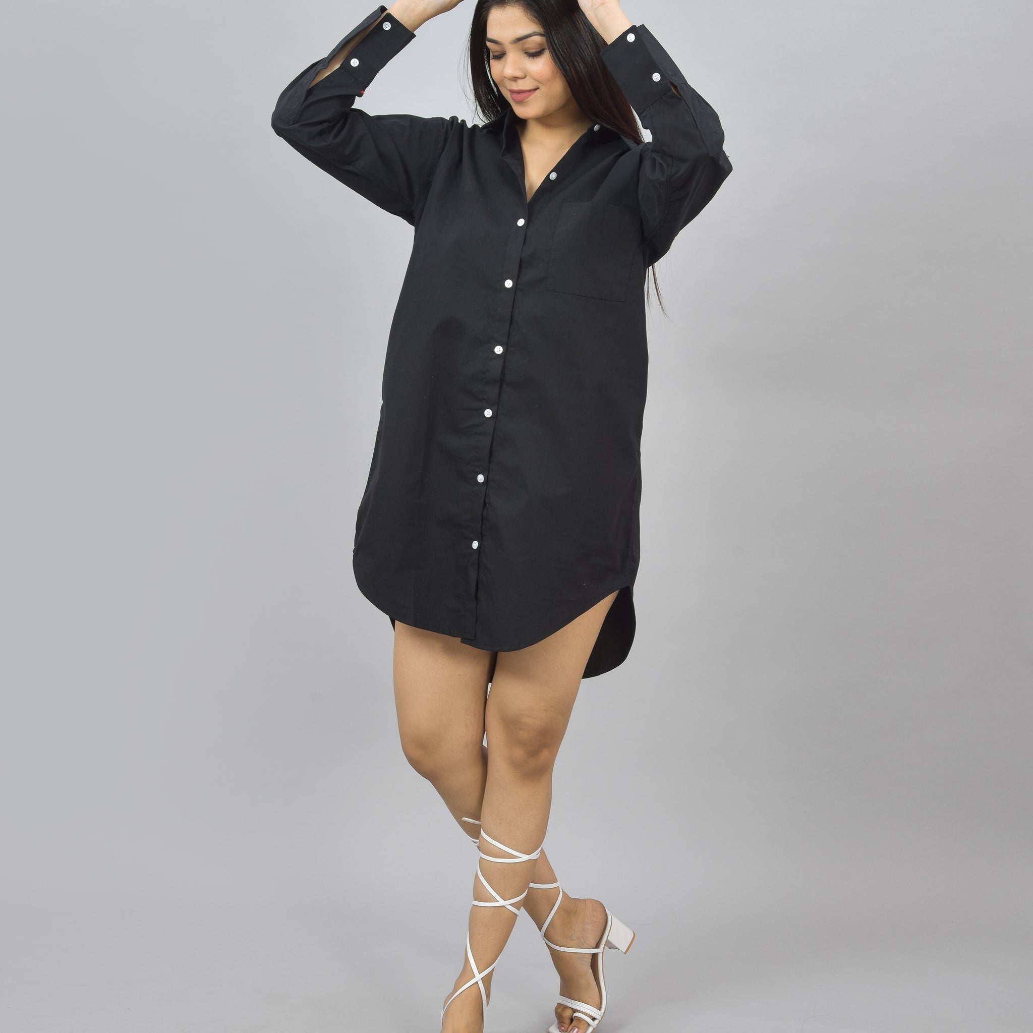 WOMEN SHIRT DRESS